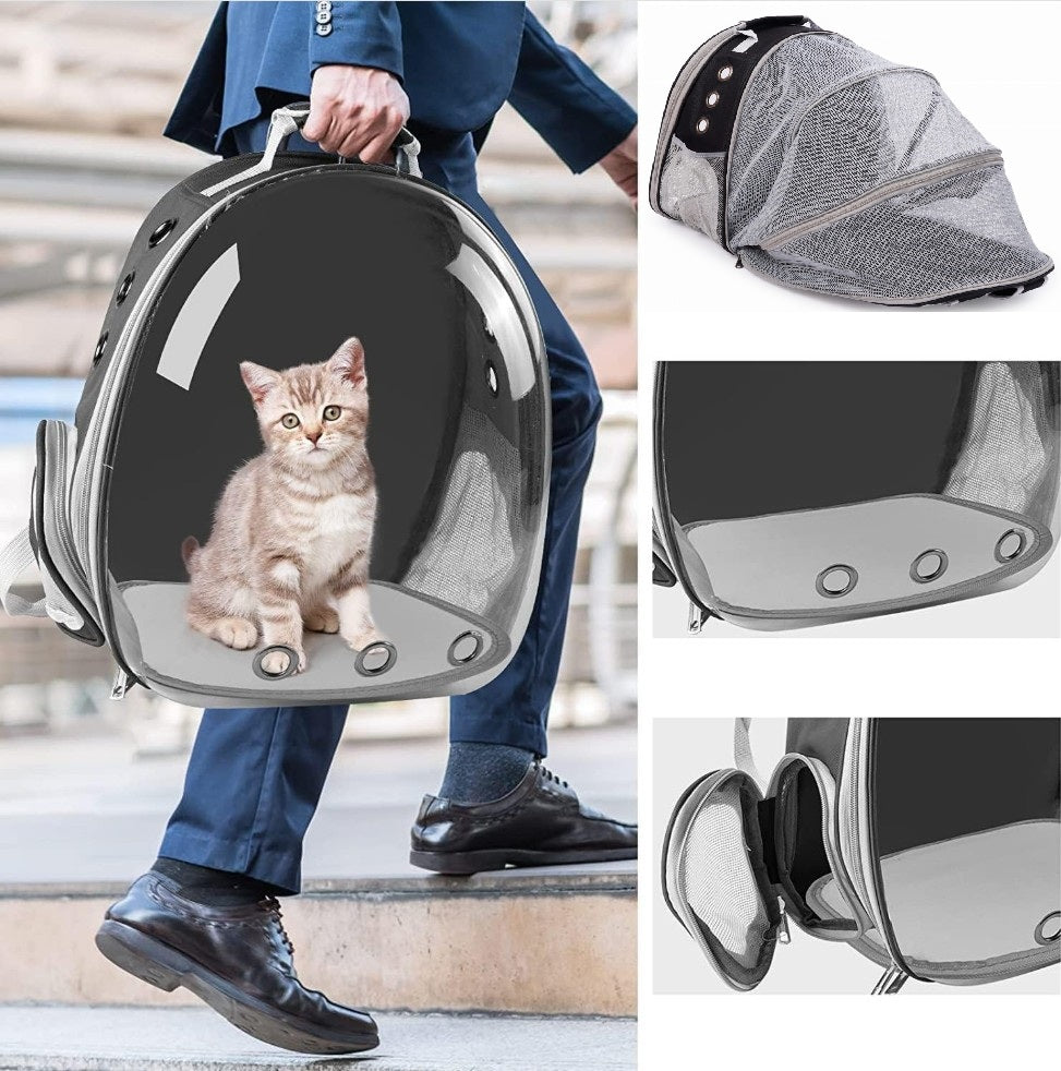 Dog Cat Backpack 3in1 Bag Transporter Transparent Folding Catwalk Manufacturer code Plecak Astro Extreme Transporter dla Psa Kota