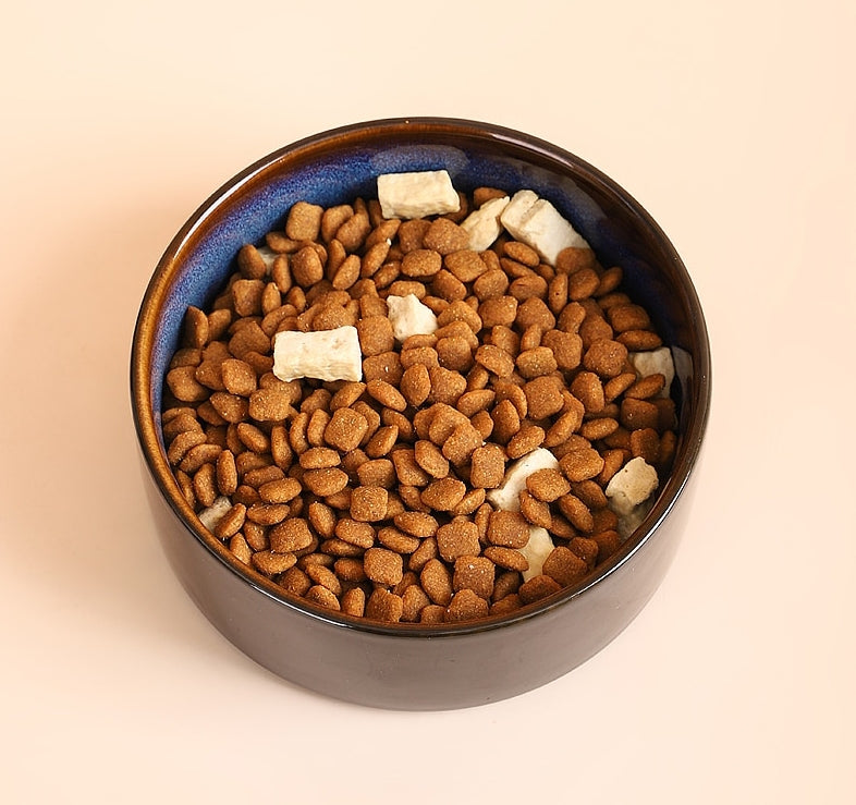 Dog/Cat Bowl Double Ceramic On Stand Bowl Set M04 Capacity 0.8 l