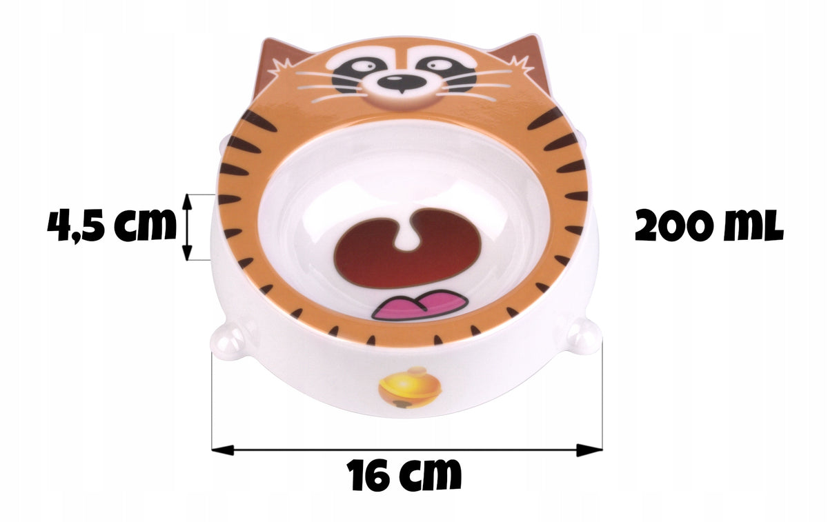 Dog Cat Bowl Patterns Small 200ml Brand Pupilnazakupach