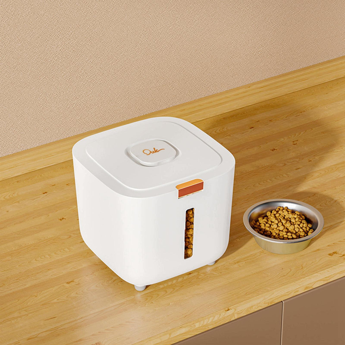 Dog Cat Food Storage Container with Lid Pet Supplies Fresh Keeping S