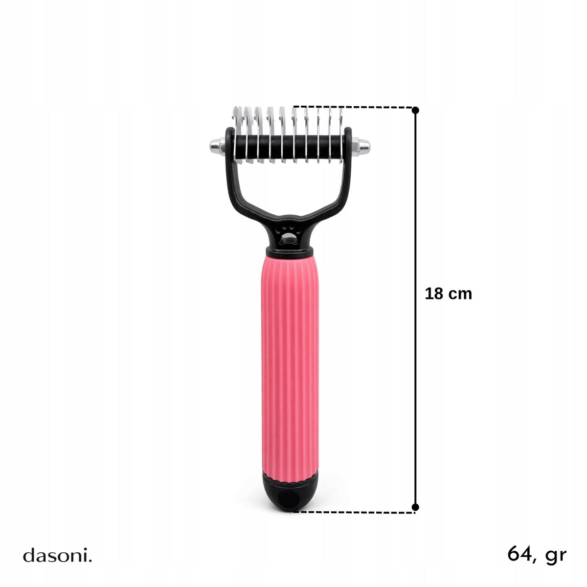 Dog Cat Trimmer Removal Undercoat Carded Pink Small S M 4cm Strong Manufacturer code 21366-P