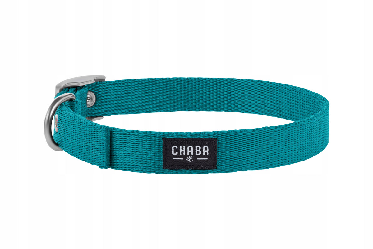 Dog Collar Chaba Material Adjustable Metal Buckle 45 - 57cm/2cm