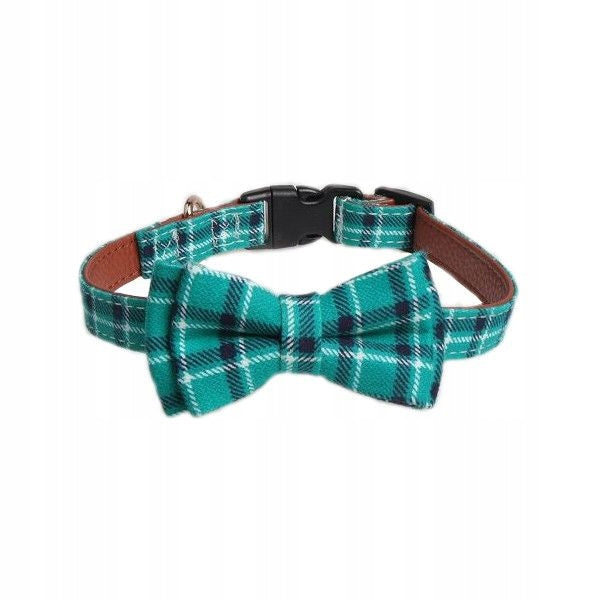 Dog Collar Fly Bow Size M 34 to 49cm