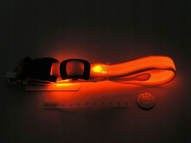 Dog Collar Glowing Material Collars Glowing Adjustable LED Manufacturer code 75765