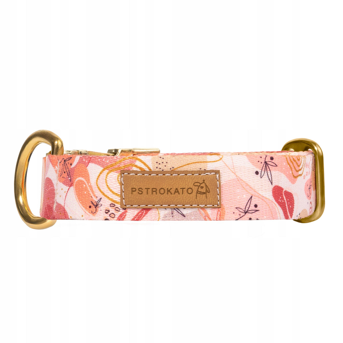 Dog Collar Gold Brass DURABLE Premium Handmade