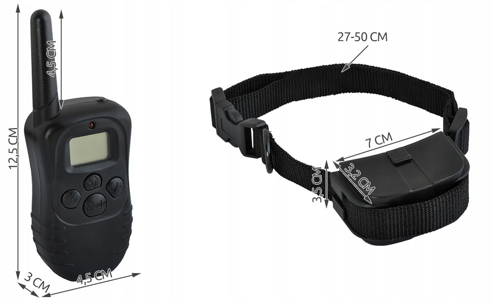 Dog Collar Material Electric Training For Training 300m Range Manufacturer code 998d-1