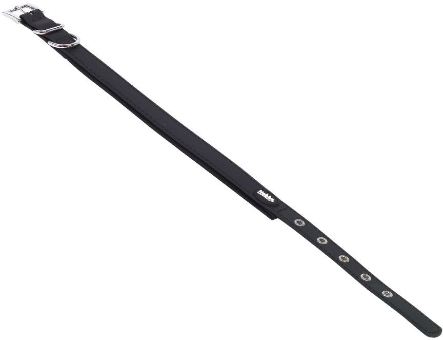 Dog Collar Nobby Cover S-M 20mm, 35-45cm black (PVC) Packaging status original