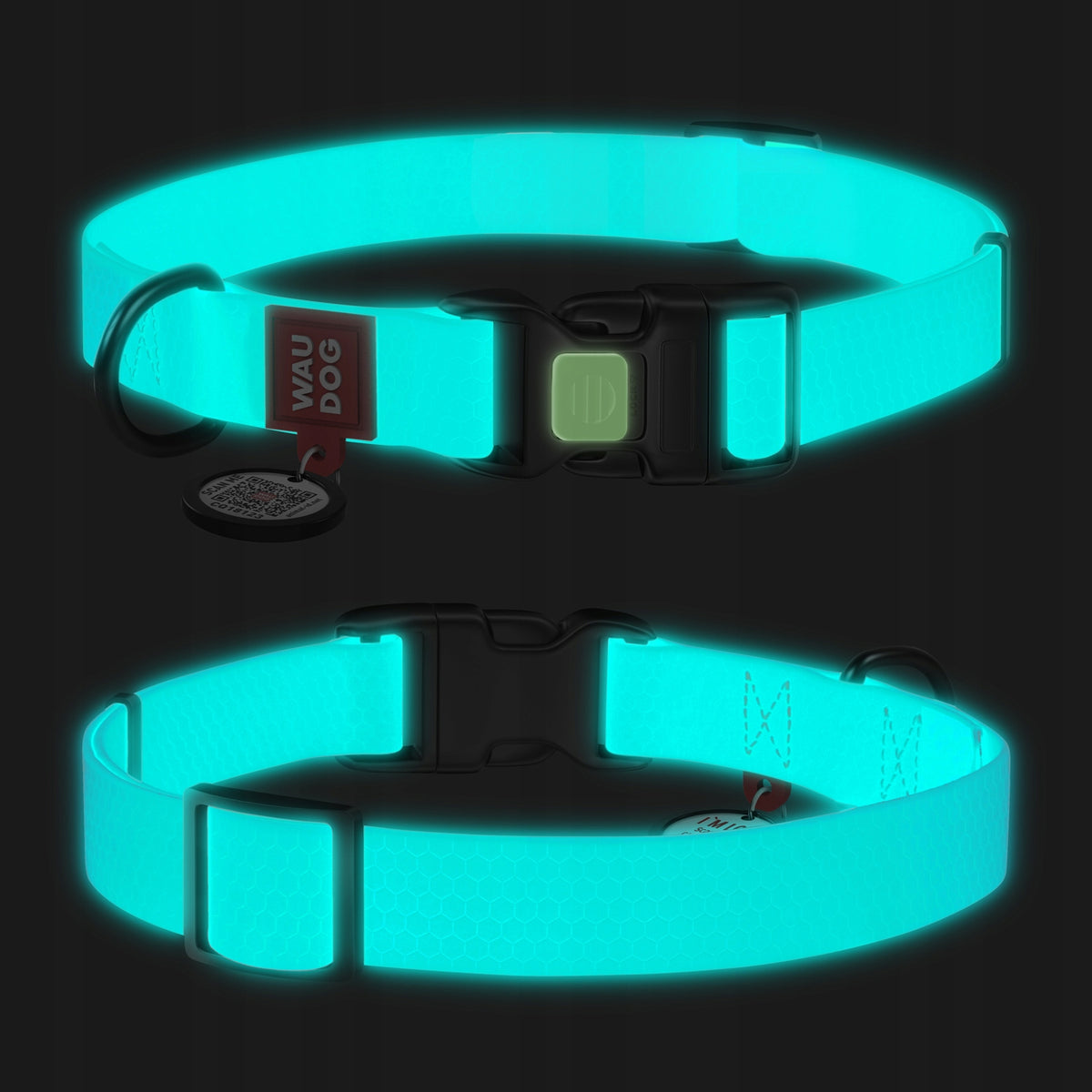 Dog Collar Waterproof, Light Accumulating, Size S Packaging status original