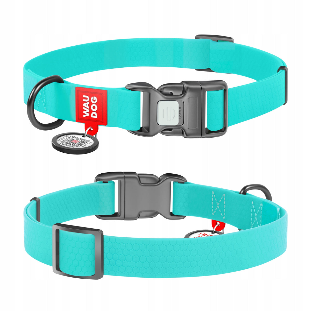 Dog Collar Waterproof, Light Accumulating, Size S