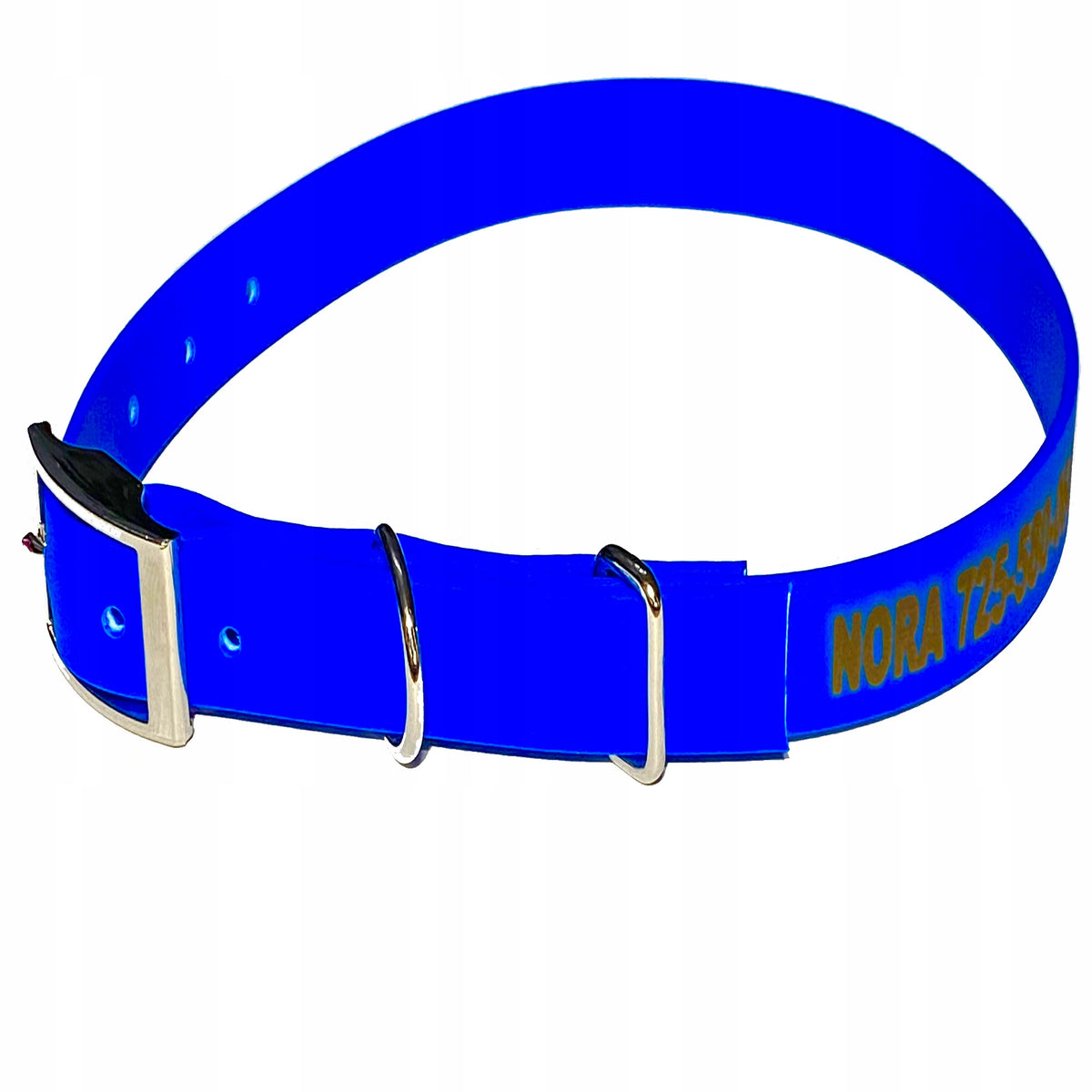 Dog Collar with Engraving. Waterproof Adjustable Name +Phone. B.Strong Packaging status original
