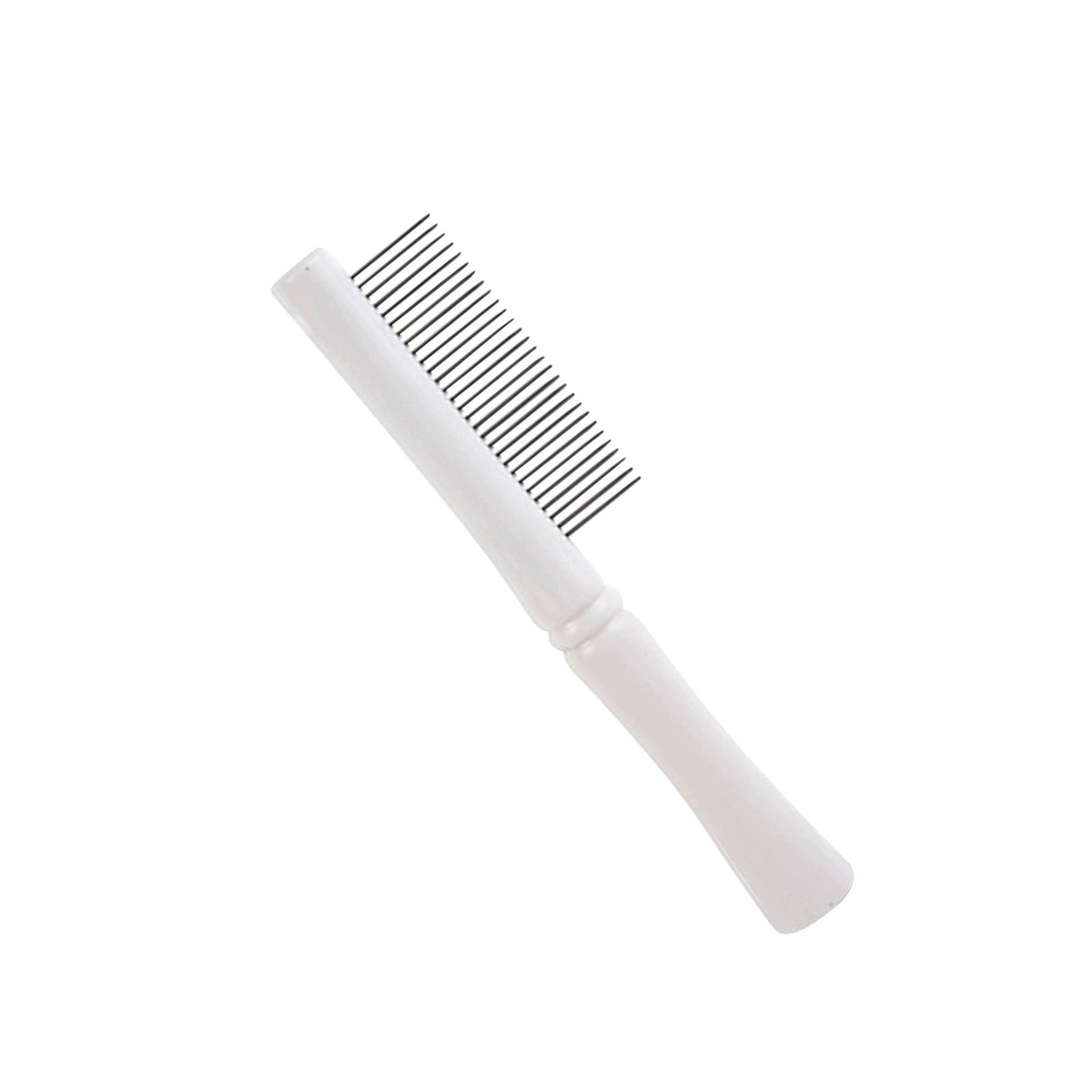 Dog Comb Remove Tangled Hair Pet Grooming Brush Non Slip Sparse White