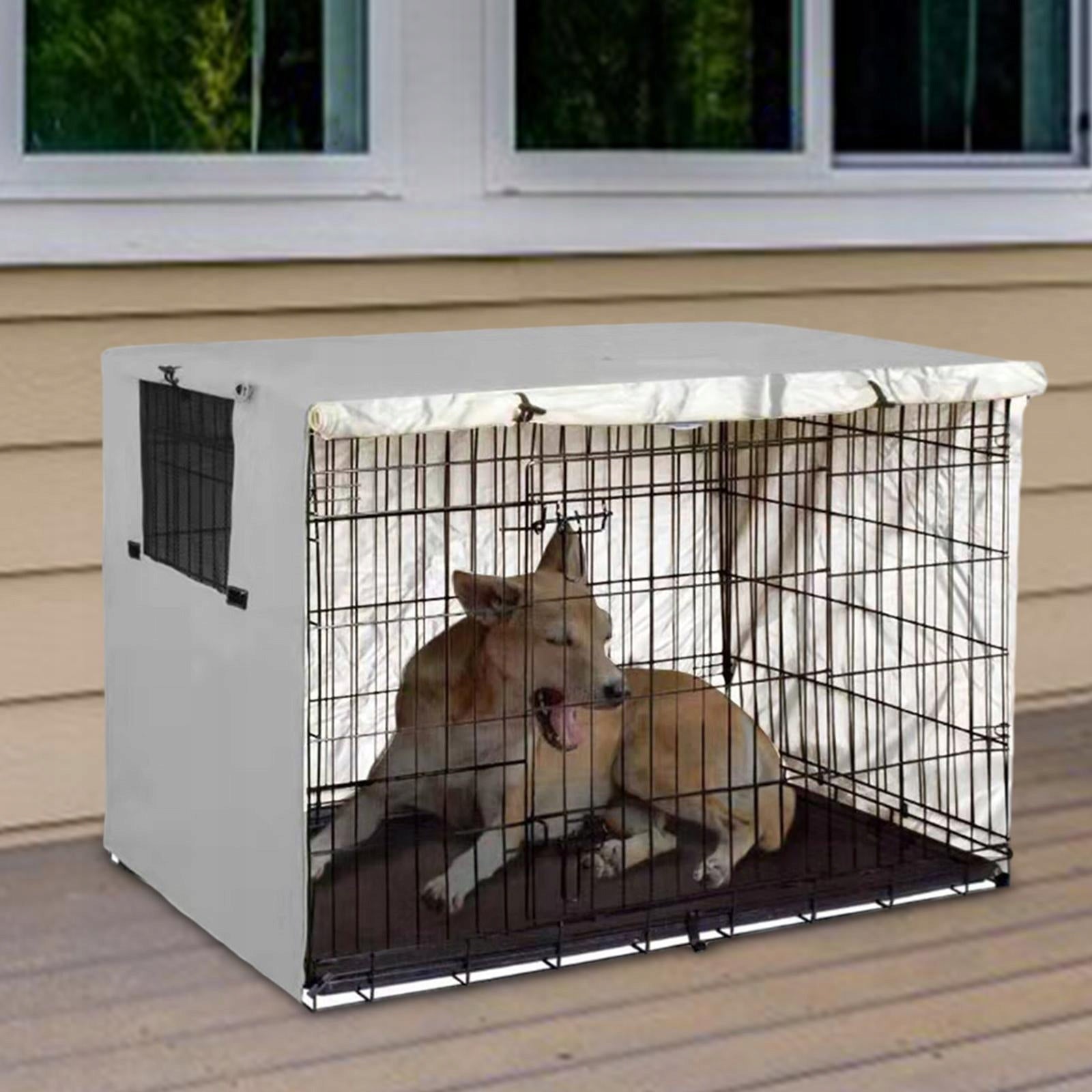 Dog Crate Cover Sun Protection Durable Windproof Waterproof 79cmx51cmx53cm Product width 20 cm