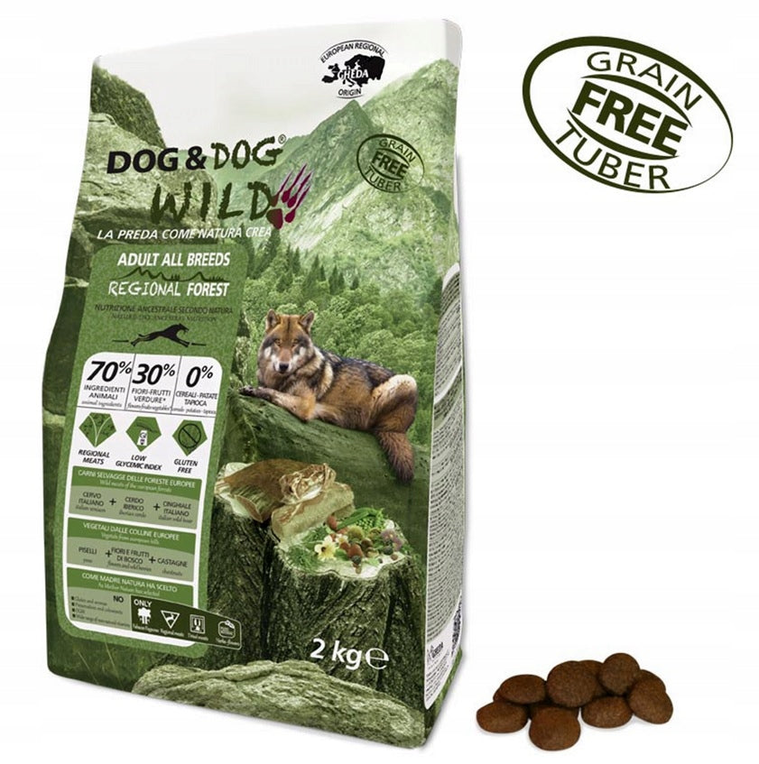 Dog&Dog Wild Regional Forest 12kg -41% protein Manufacturer code 8001541004689