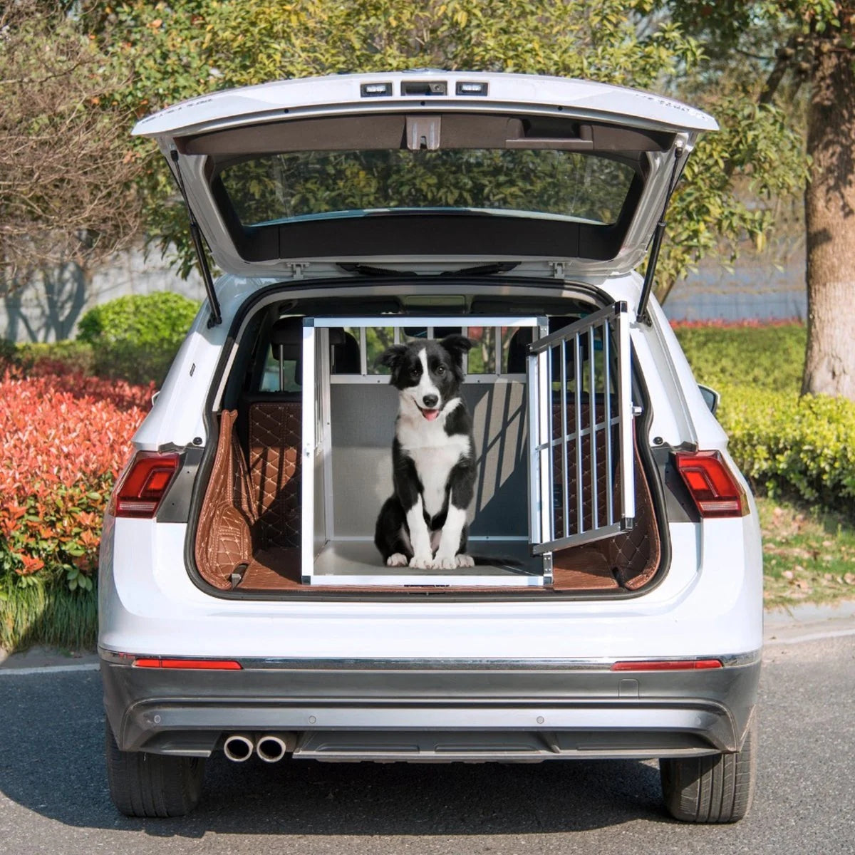 Dog Folding Transporter for Home and Car Black Solid Brand no brand