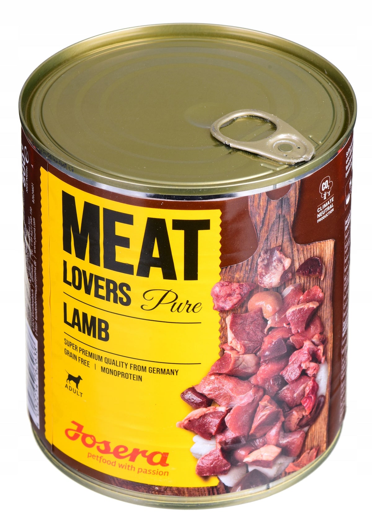 Dog Food JOSERA Meat Lovers Pure Lamb 800 g Manufacturer code 30002473