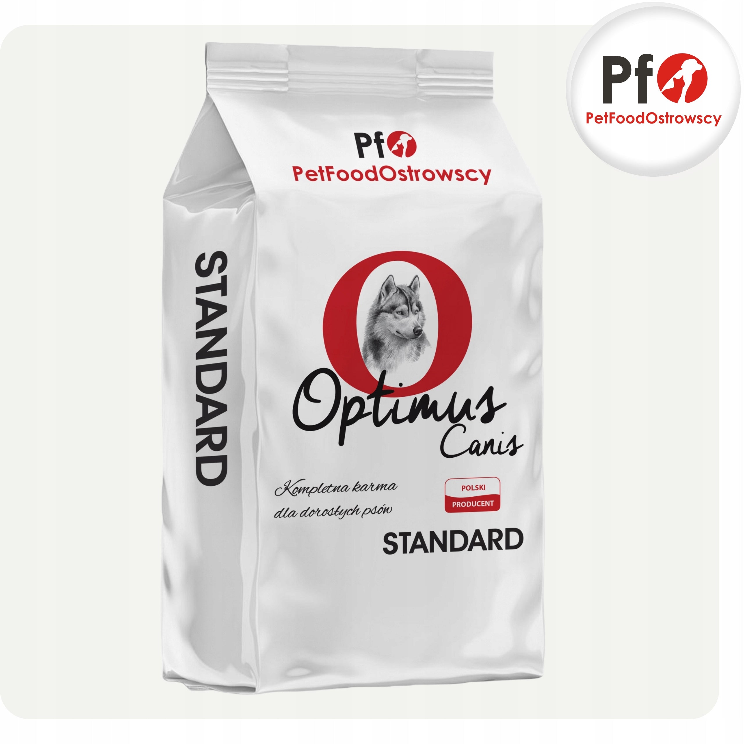 Dog Food Optimus Canis Standard 9kg Small Breeds Healthy Natural Composition Packaging status original