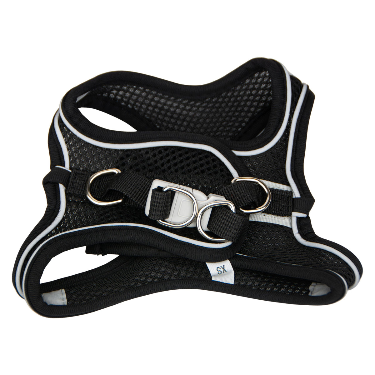 Dog Harness Adjustable Breathable Maltese Shih Tzu BLACK XS Packaging status original