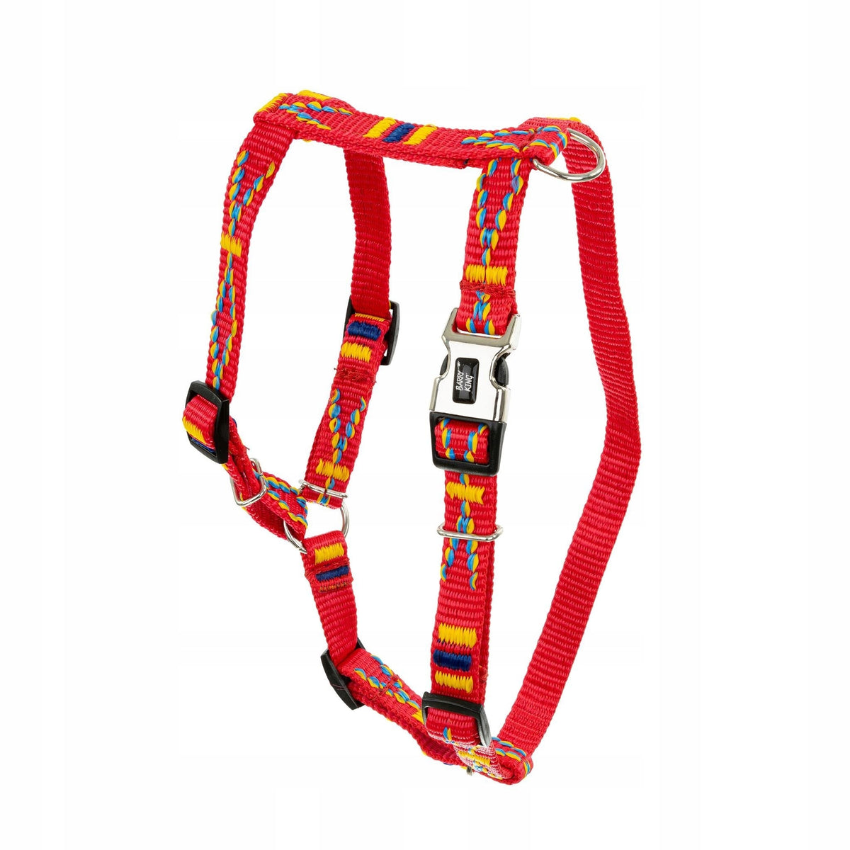 Dog Harness, Ethnic Pattern, Polypropylene Tape, 25mm/ 70- 90cm