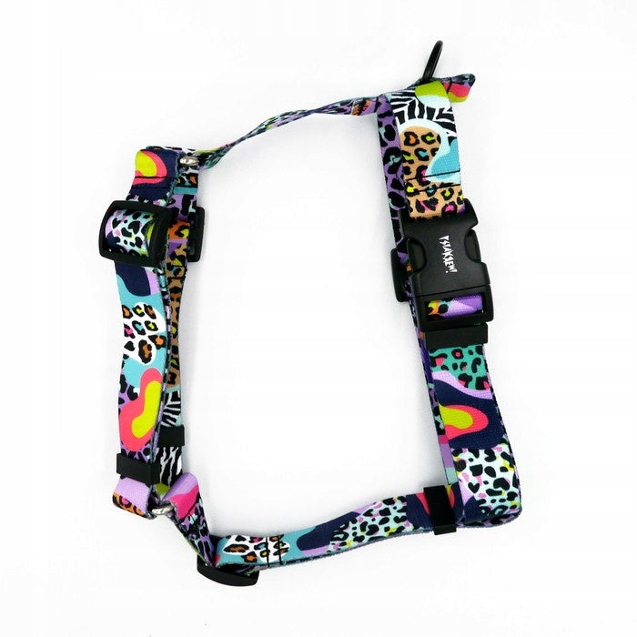 Dog Harness Guard Crazy Leopard Psiakrew large dog, tape 3 cm XL Brand Psiakrew