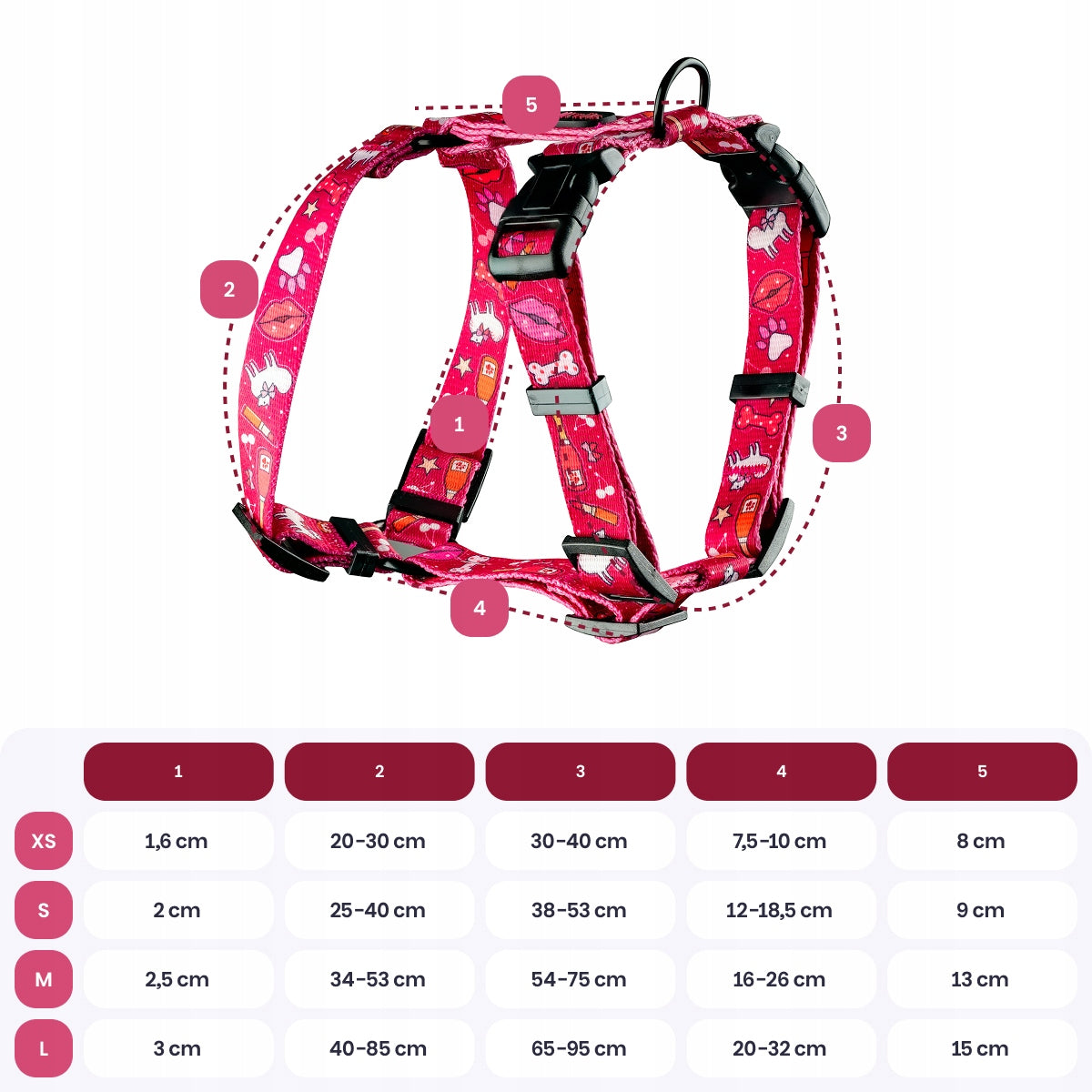 Dog Harness Guard Pressure-Free Adjustable Waterproof Lightweight NO ABSORB Packaging status original