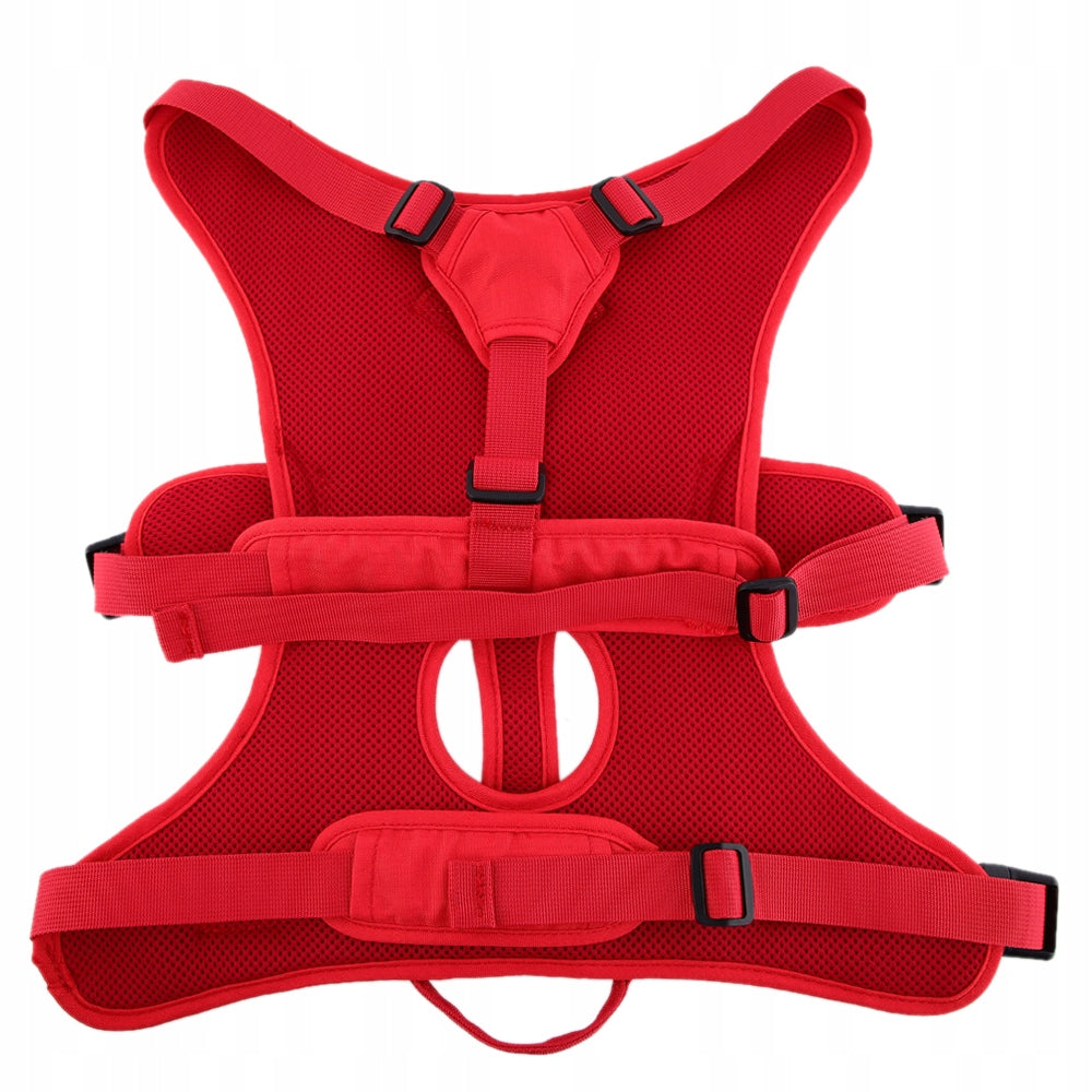 Dog Harness Guard Red Tactical Strong HUGGY DOGGY S Brand HUGGY DOGGY