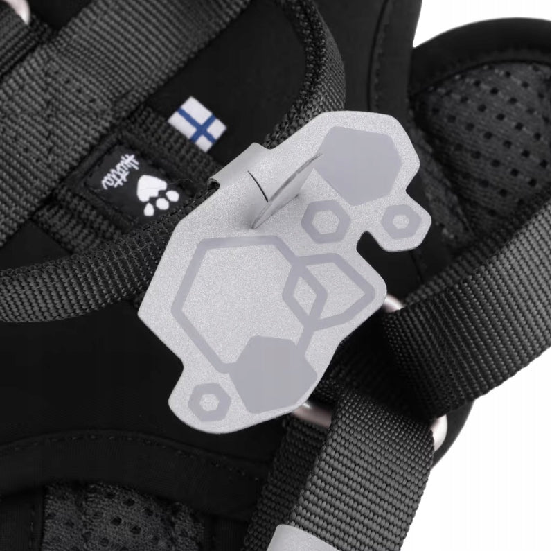 Dog Harness HURTTA Raven size:40-50 - pressure-free, durable, reflective Trade name Szelki dla psa HURTTA Raven rozmiar:40-50 - bezuciskowe, trwałe, odblaskowe