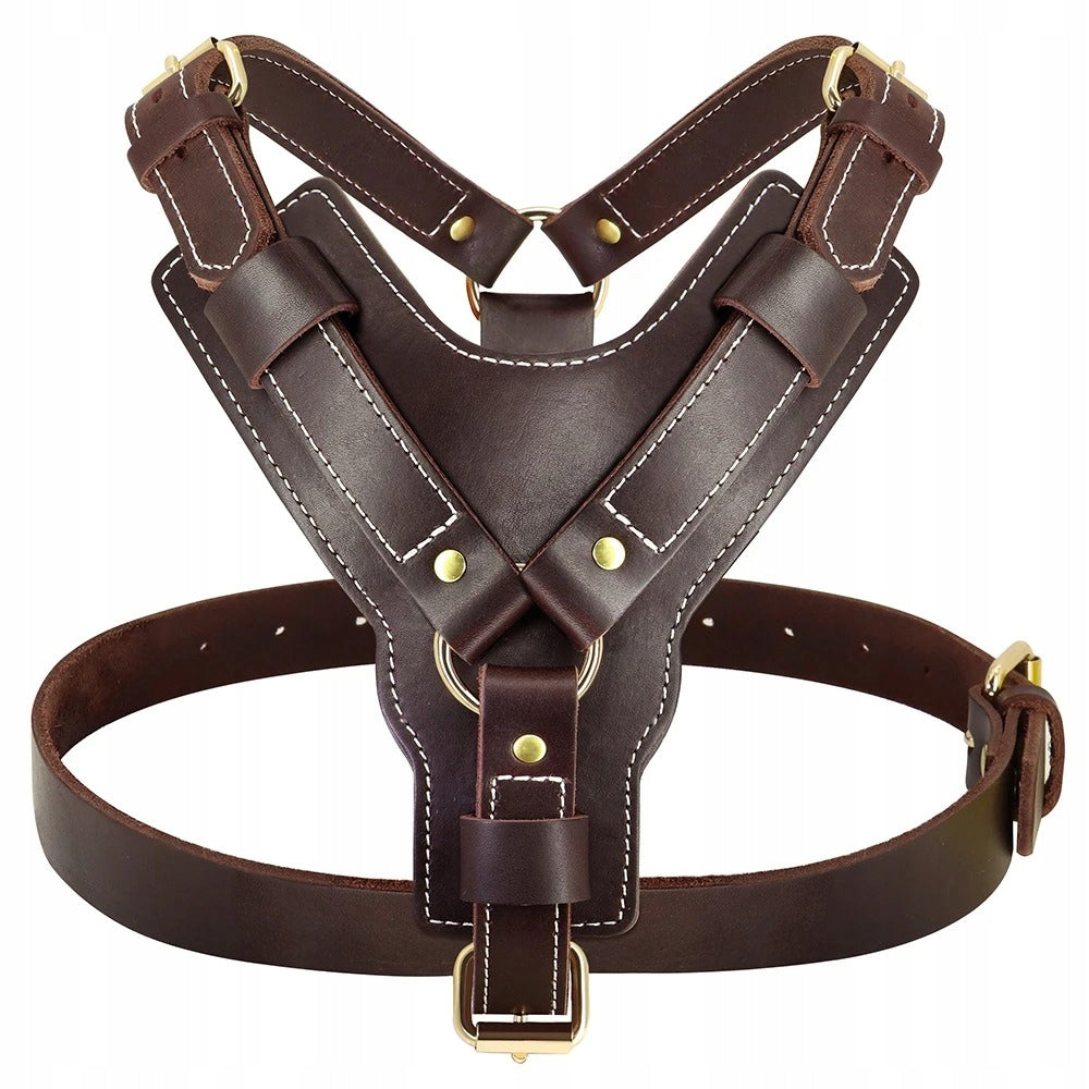 Dog Harness Leather For Large Dogs Harness Doberman Cane Corso Pitbull EAN (GTIN) 0682365504975