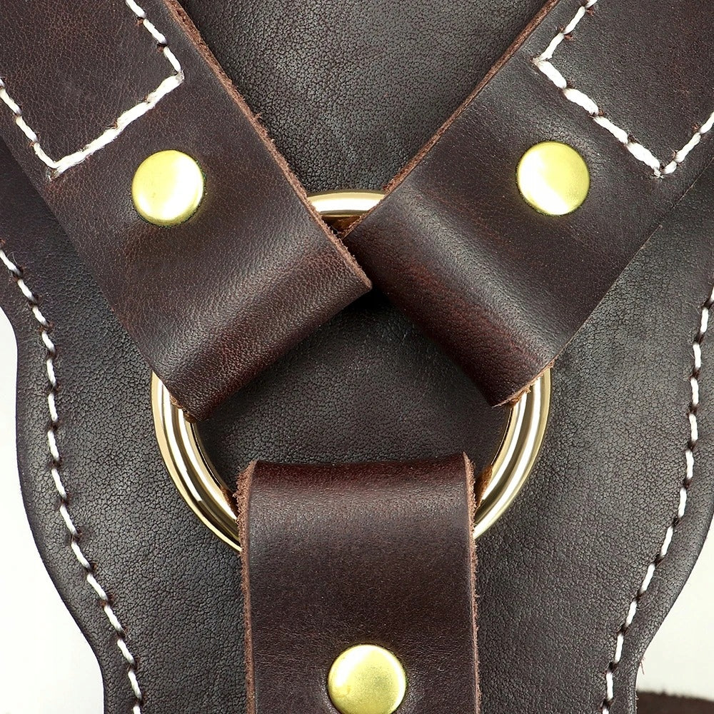 Dog Harness Leather For Large Dogs Harness Doberman Cane Corso Pitbull Kind walking harness