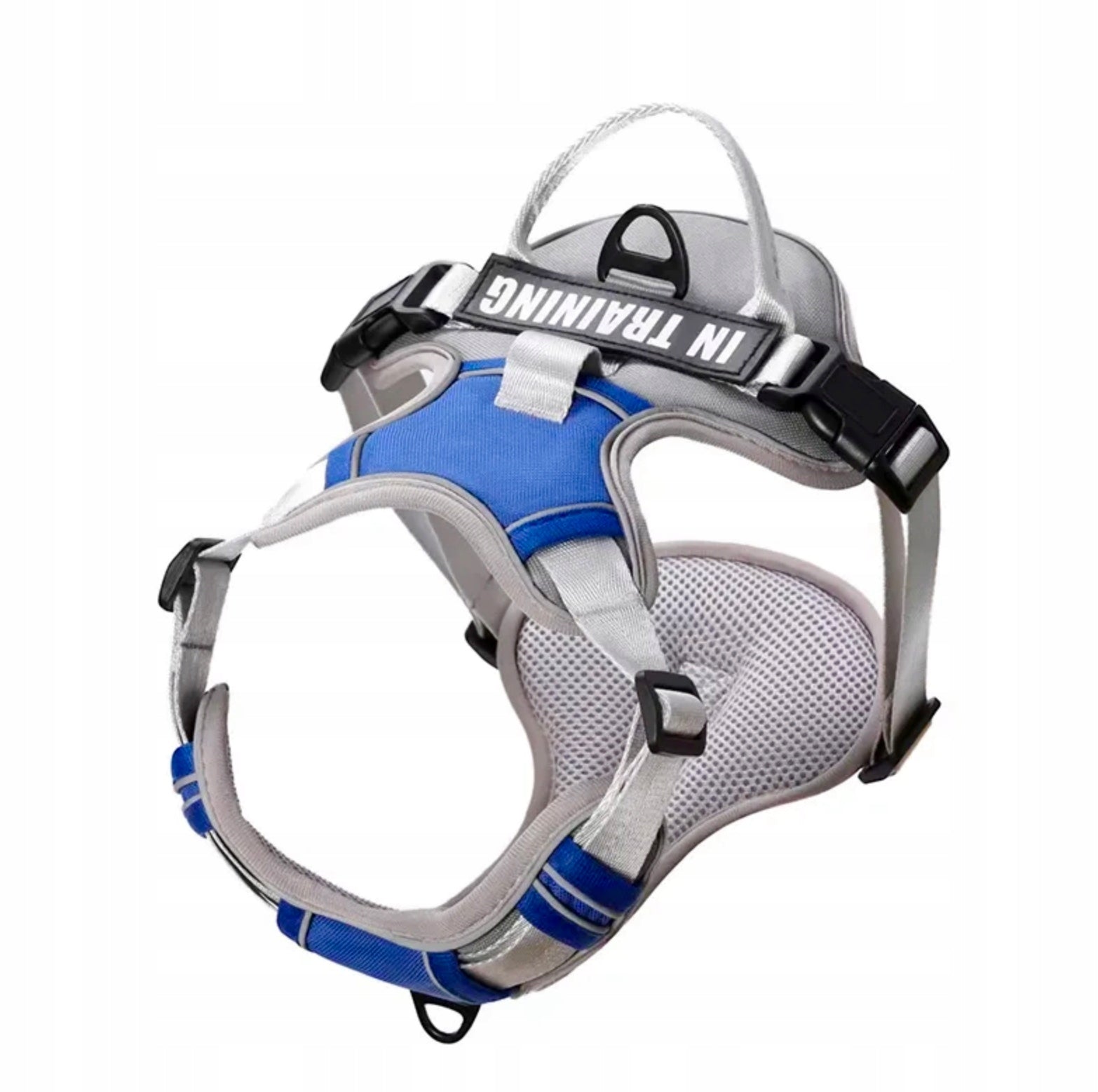 Dog Harness Pressure-Free Premium L Strong Lightweight Handle. Smooth Adjustment Manufacturer code 986666899
