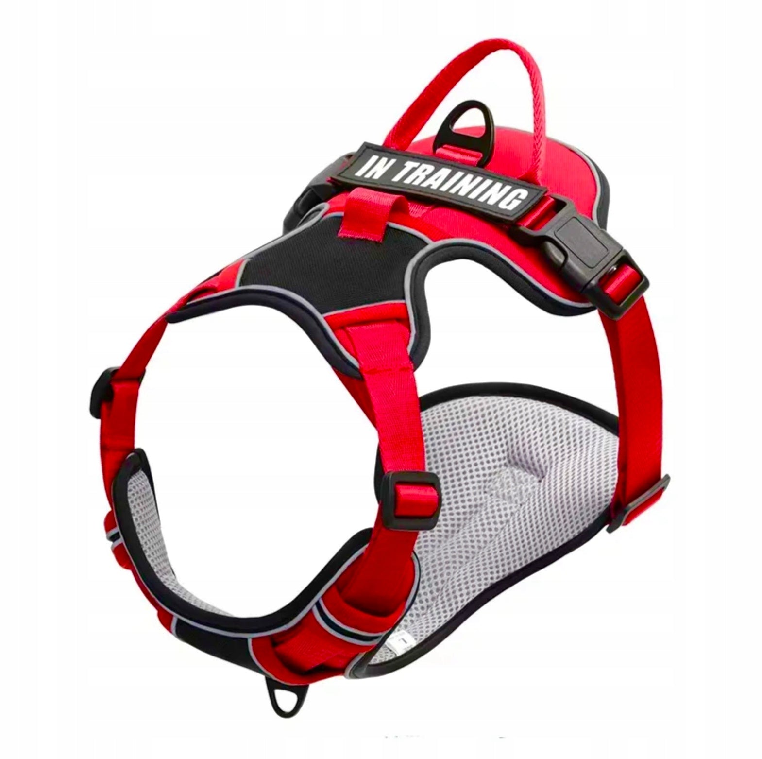 Dog Harness Pressure-Free Premium L Strong Lightweight Handle. Smooth Adjustment Packaging status original