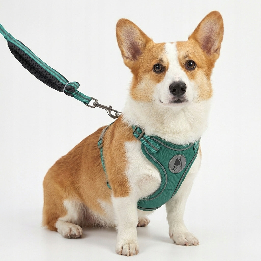 Dog Harness Pressure-Free Set with Reflective Lanyard Adjustable Strong S Manufacturer code Yiwu dylan