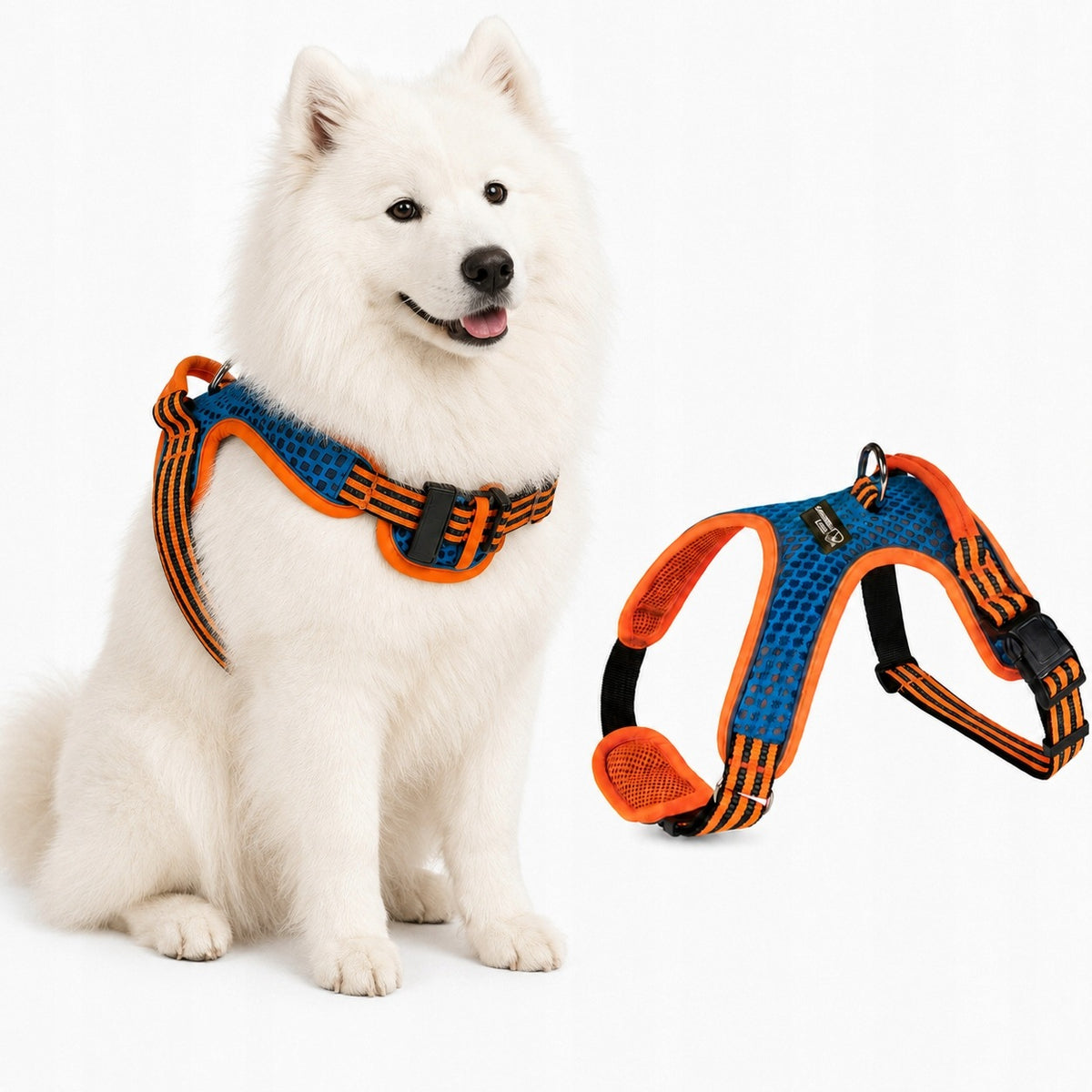 Dog Harness Reflective Durable Premium Boxer Golden Shepherd size L