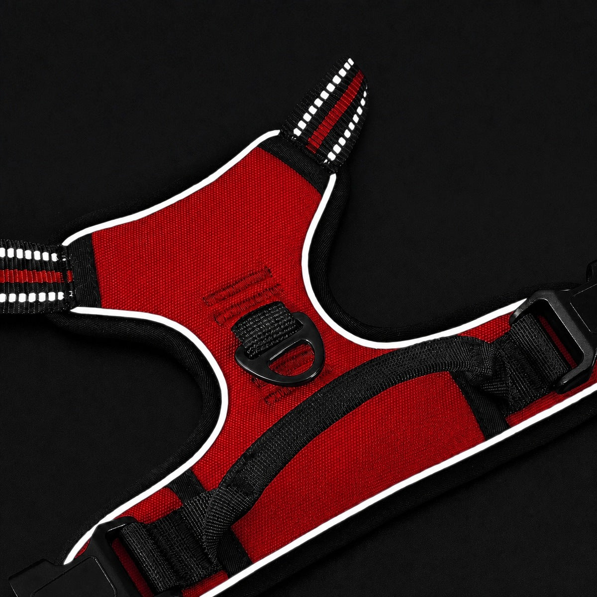 Dog Harness STRONG solid PREMIUM XL red Brand no brand