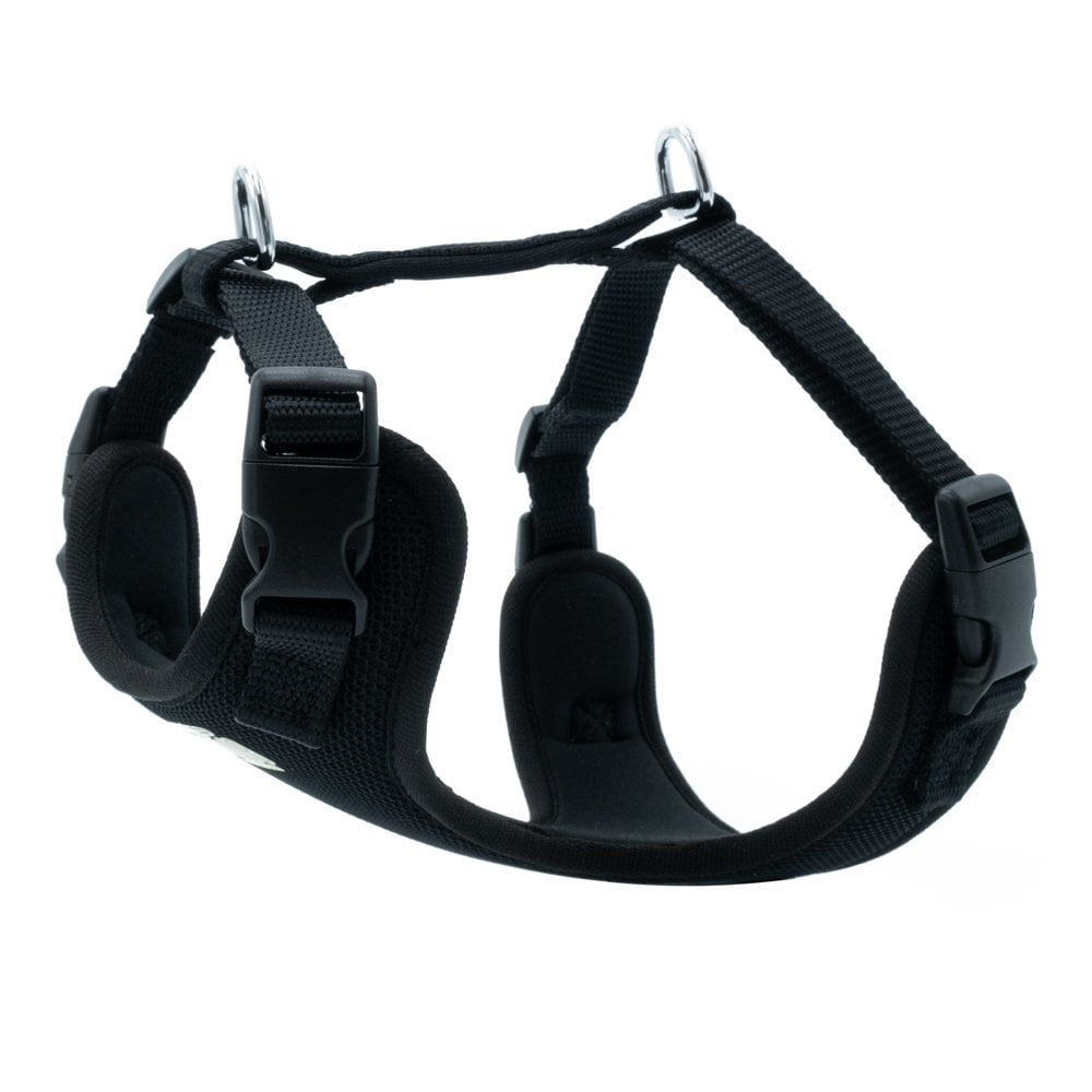 Dog Harness Soft Lining – S 40 – 50 cm – Black
