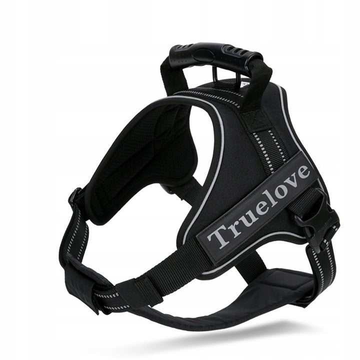 Dog Harness TRUELOVE Outdoor Black XXL