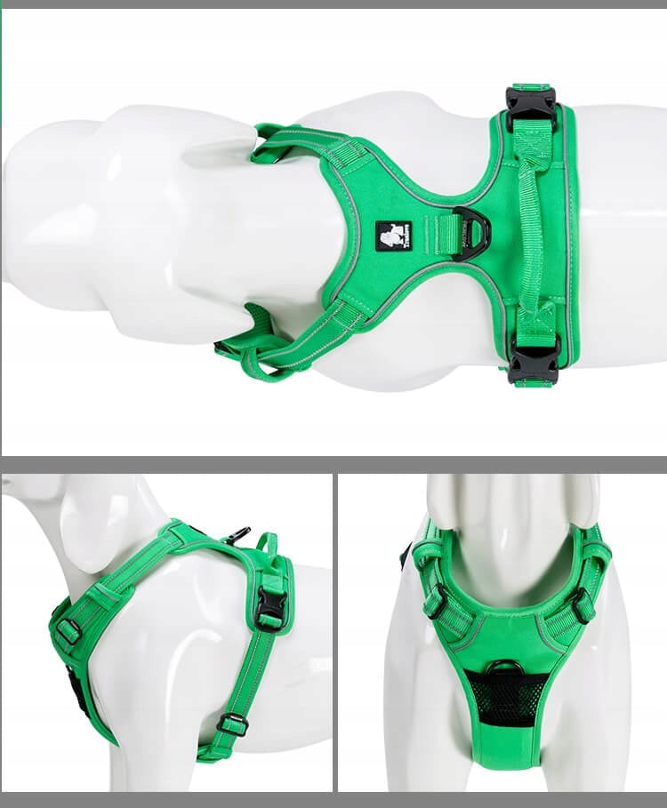 Dog Harness Truelove Front Line green STRONG S Kind training / easy walk