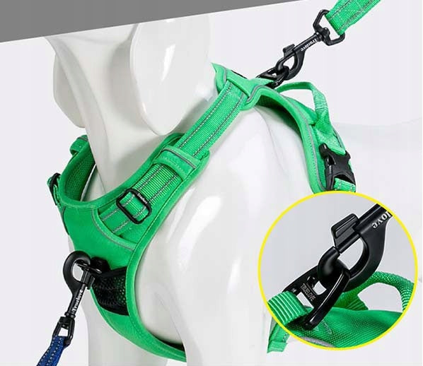 Dog Harness Truelove Front Line green STRONG S Size S