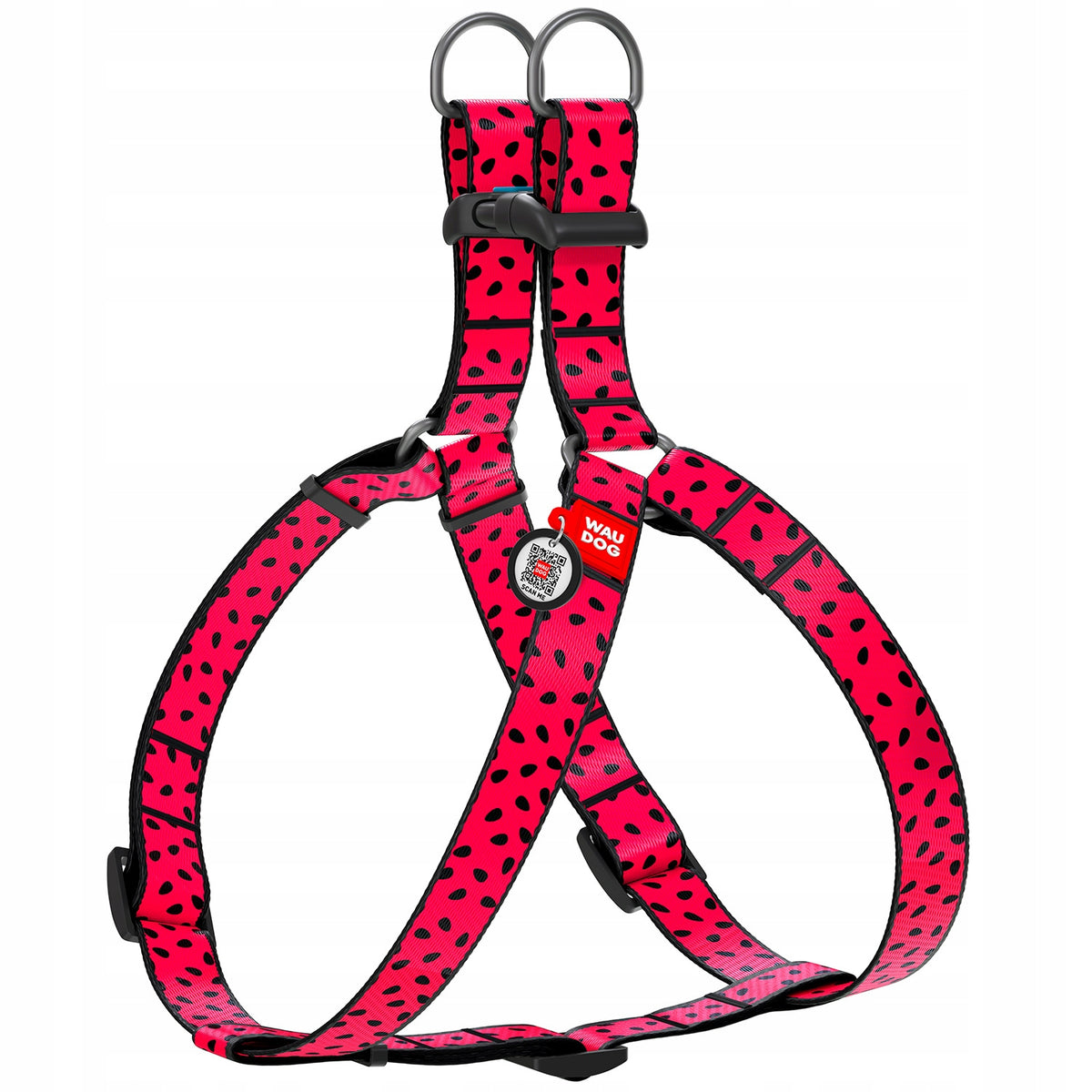 Dog Harness, Watermelon Drawing, 60-90 cm 25 mm