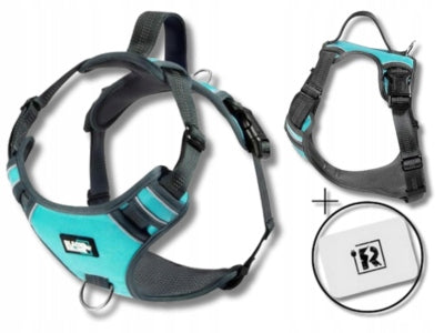 Dog Harness for Running with Mesh Size L Adjustable Reflective+FREEBIE