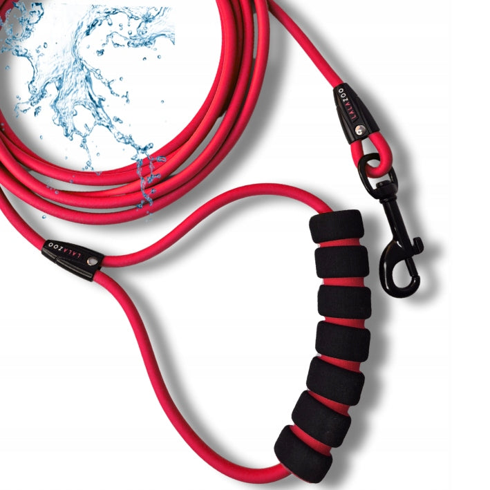 Dog LANYARD waterproof thin training rope PVC 5M BLAST red Manufacturer code 5906555652648