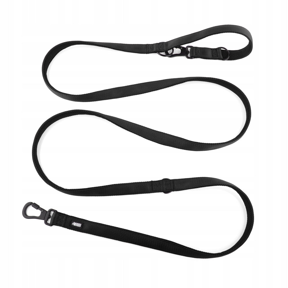 Dog Lanyard 3m Adjustable Black HUUGGY DOGGY Multifunctional M Packaging status original