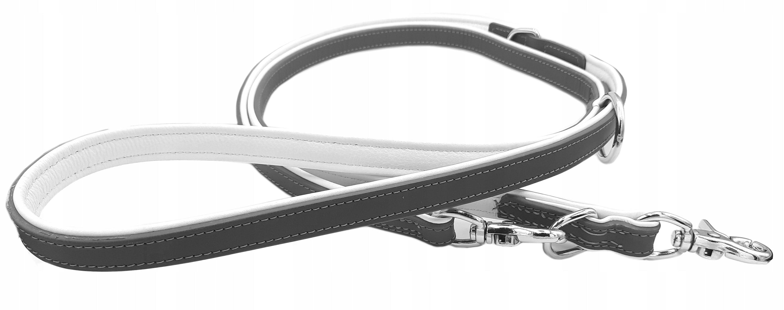 Dog Lanyard Folding Retractable Adjustable Leather Strong Long 2m EAN (GTIN) 5904479186577