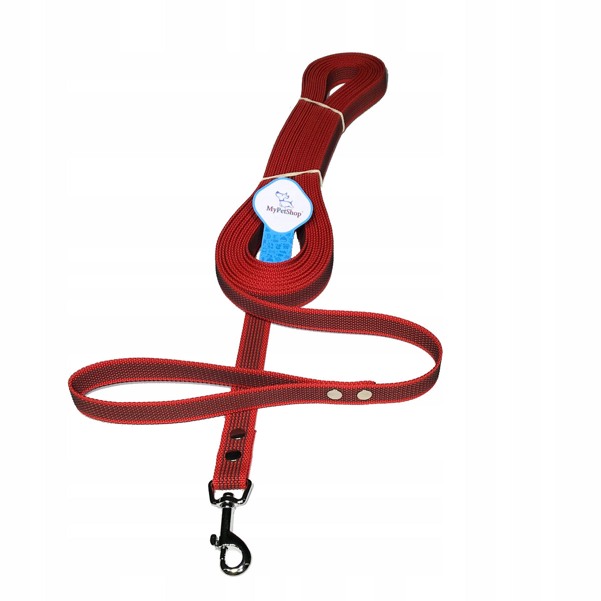 Dog Lanyard Rubberized with ABS Rubber. Training, 15m/20mm Non-Slip