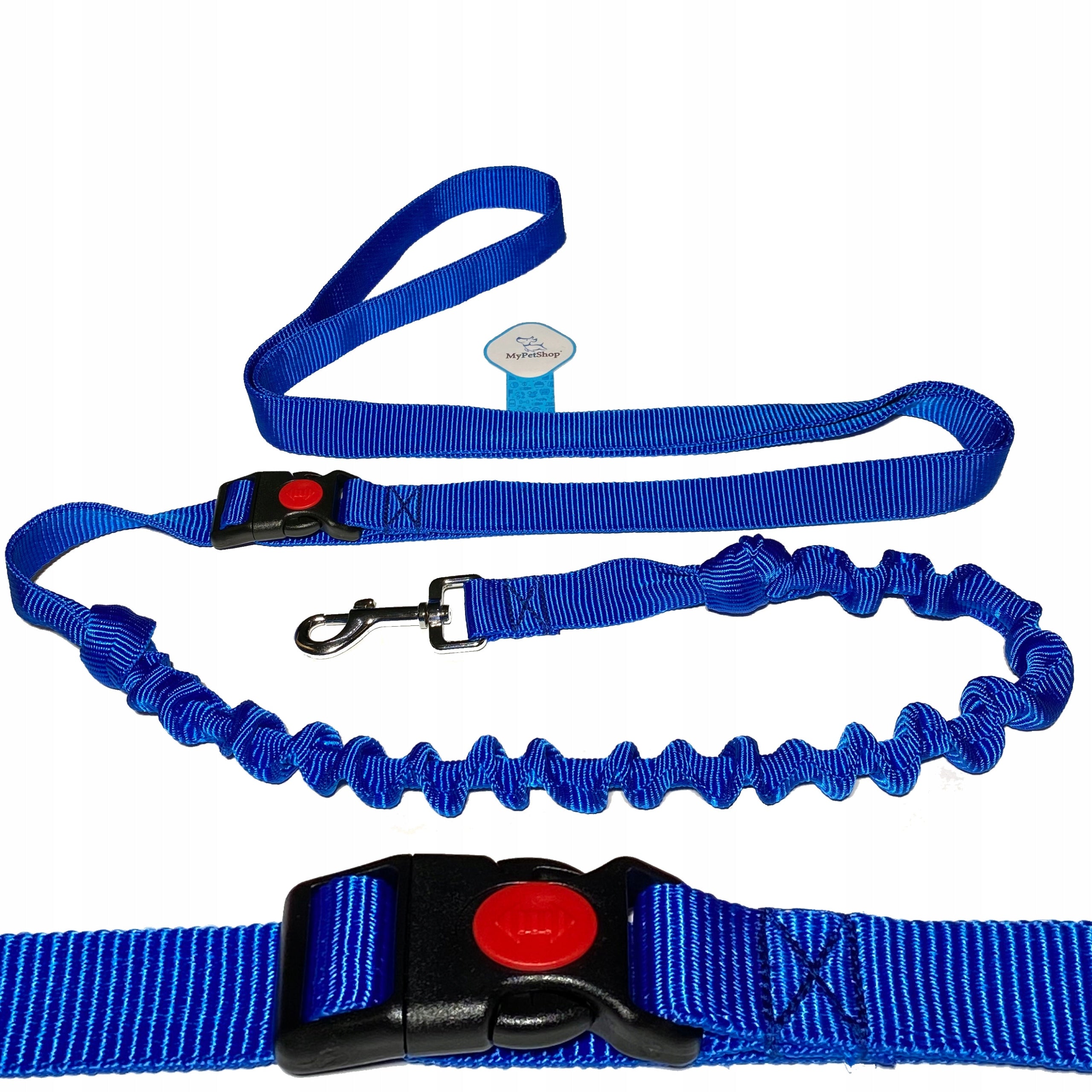 Dog Leash Adjustable Sports Cushioned 3,2m Walking Running Maximum leash length 3.2 m