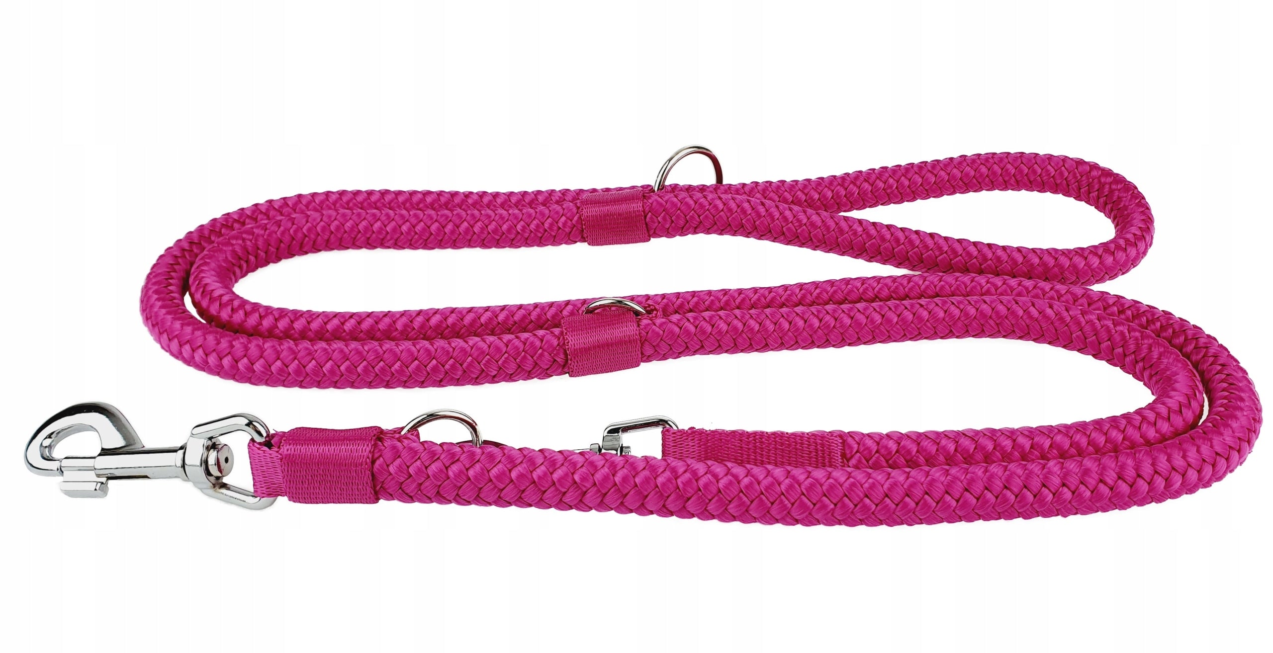 Dog Leash Cord Adjustable Thick 5,0m/1,4cm Champion Fuchsia Pink