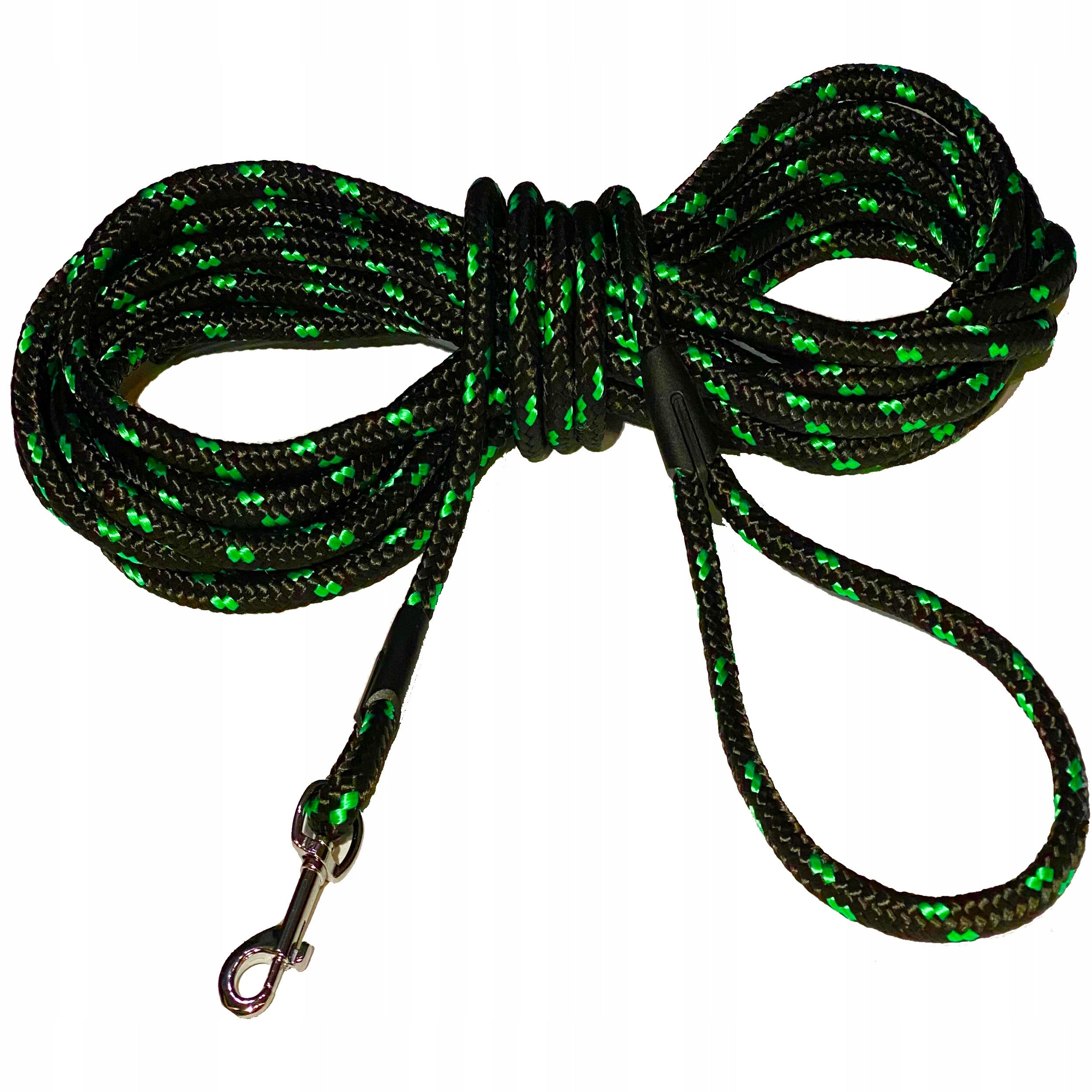 Dog Leash Training Rope 10m Thick Durable 10mm Carabiner up to 220kg Maximum leash length 10 m