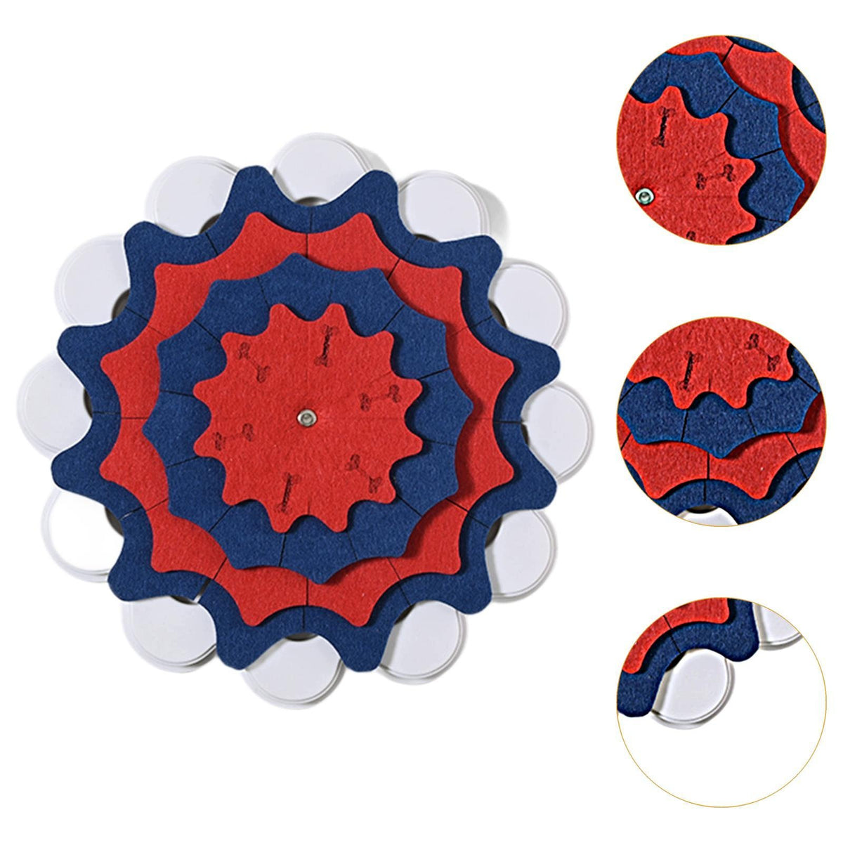 Dog Lick Pad Slow Feeder Bowl Lightweight Interactive Dog Puzzle blue Packaging status original