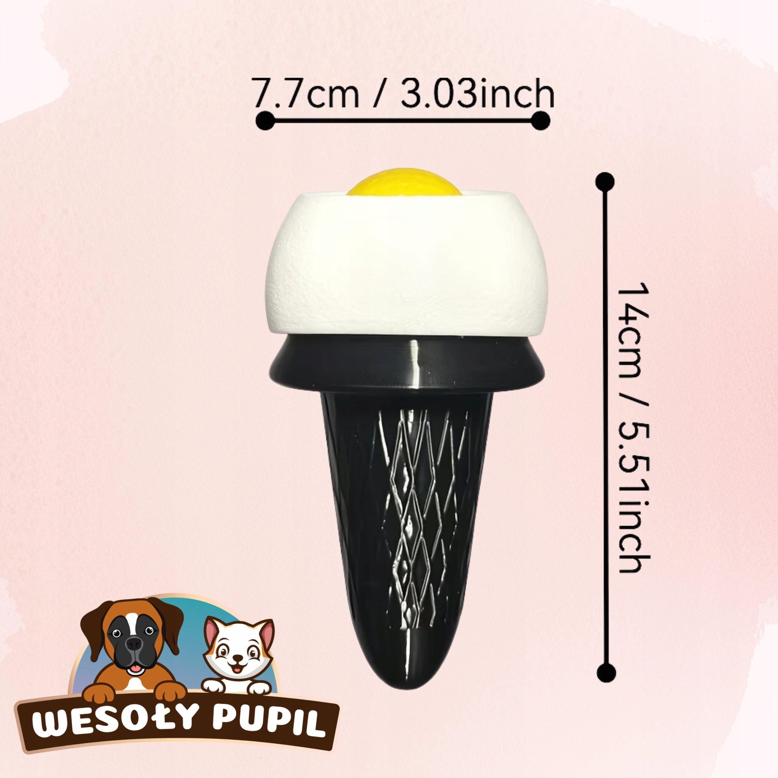 Dog Licking Food Slowing Bowl Rotating Stress Lick Packaging status original