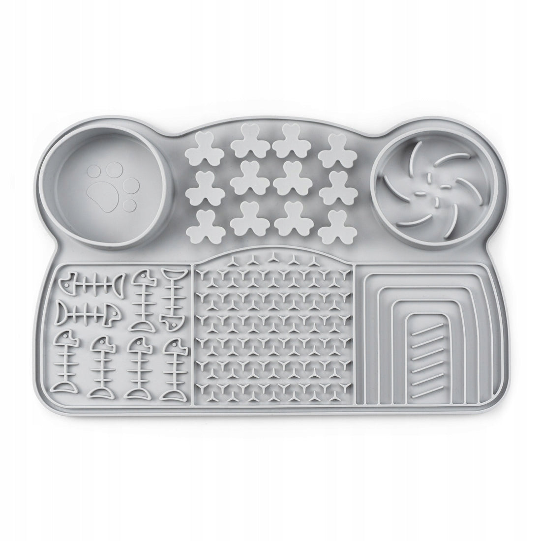 Dog Licking Mat Slowing Anti-Stress Tray Large 38x25 cm Manufacturer code Mata do lizania spowalniająca silikonowa L