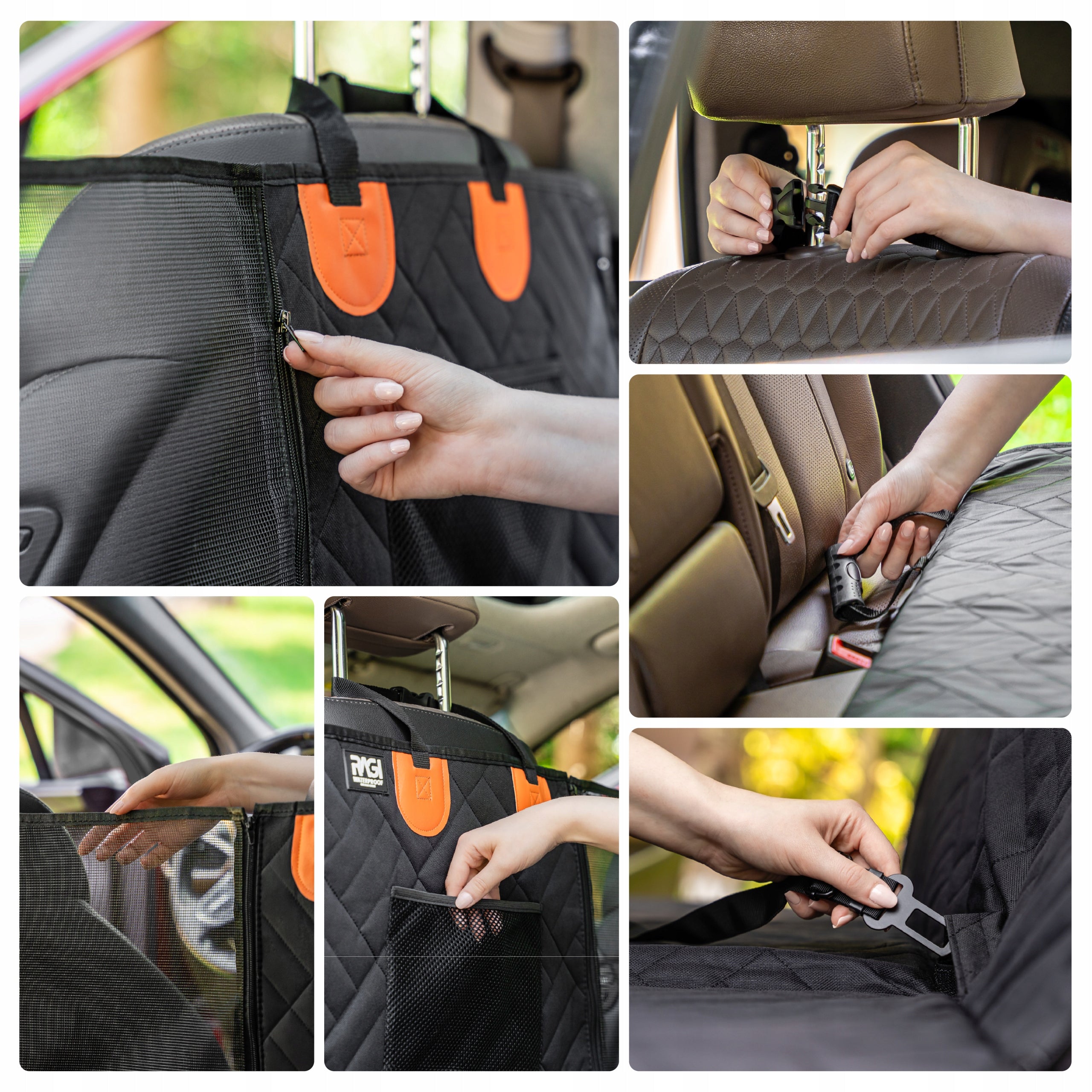 Dog Mat for Car STIFFENED Car Seat Cover STABLE Trade name Mata ochronna samochodowa do przewozu psa kota tylne siedzenia kanapę fotele kojec z usztywnieniem